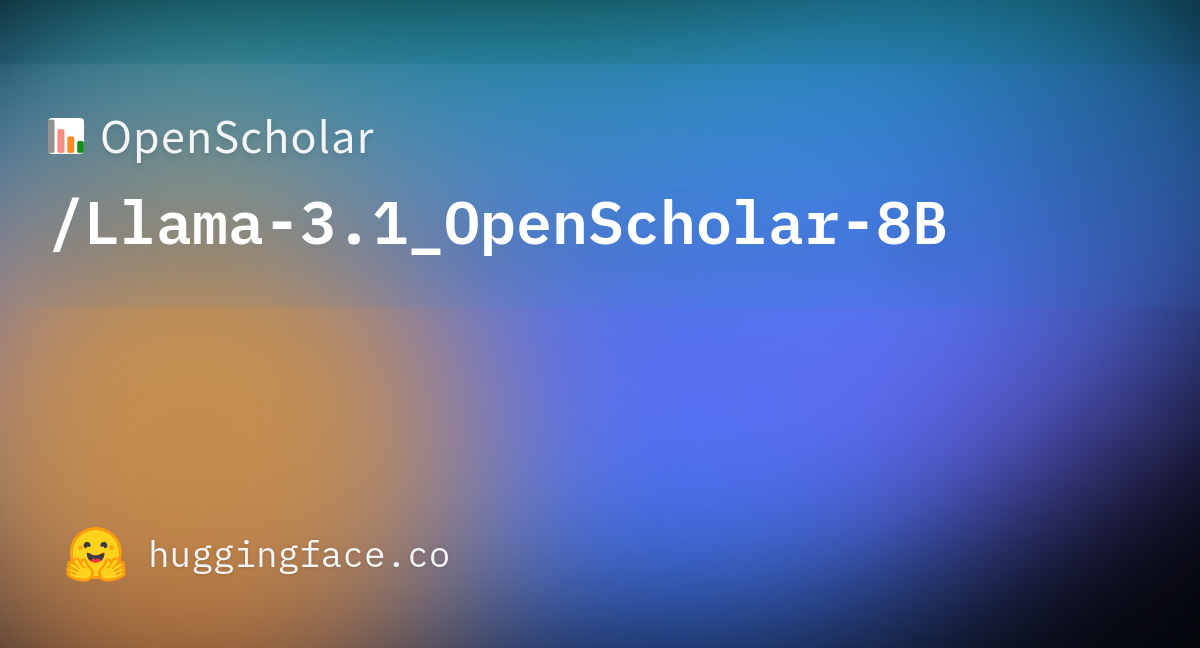 OpenScholar/Llama-3.1_OpenScholar-8B · Hugging Face