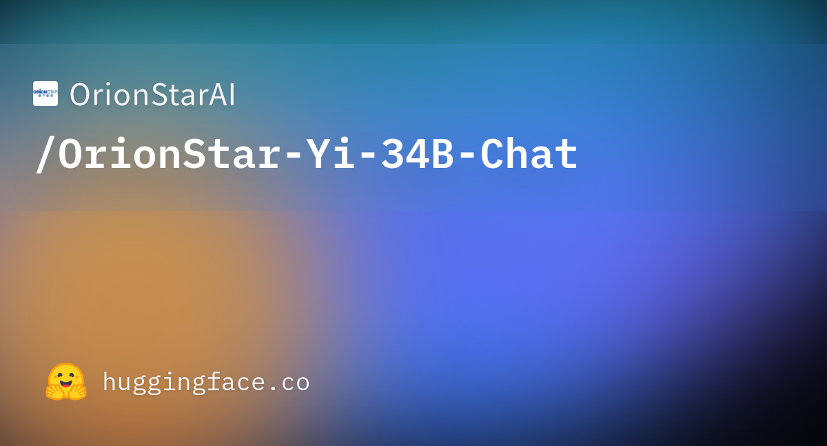 OrionStar-Yi-34B-Chat from OrionStarAI is based on the open-source Yi-34B model, fine-tuned on a high-quality corpus of over 15 million sentences. Ori