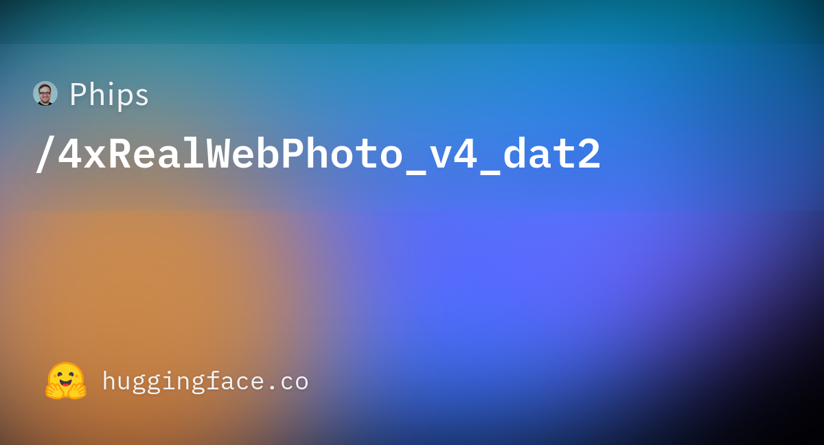 4xRealWebPhoto_v4_dat2.safetensors · Phips/4xRealWebPhoto_v4_dat2 at main