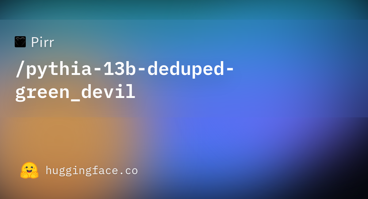 Pirr/pythia-13b-deduped-green_devil · Hugging Face