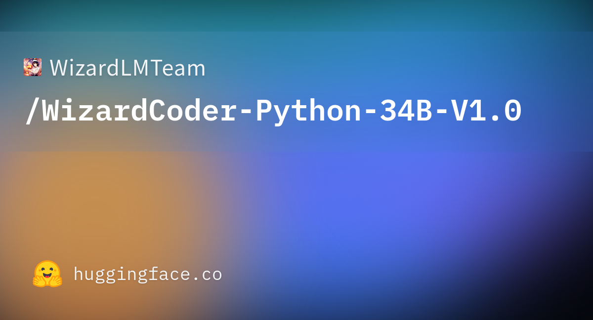 WizardLM/WizardCoder-Python-34B-V1.0 · Hugging Face