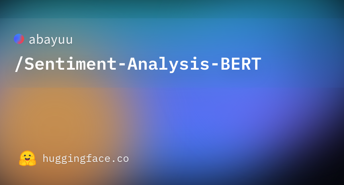 Abayuu/Sentiment-Analysis-BERT · Hugging Face