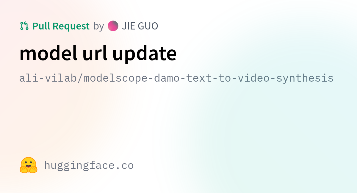 ali-vilab/modelscope-damo-text-to-video-synthesis · model url update