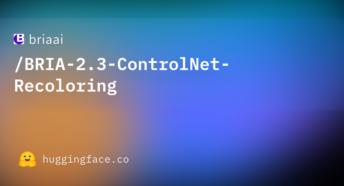 briaai/BRIA-2.3-ControlNet-Recoloring · Hugging Face