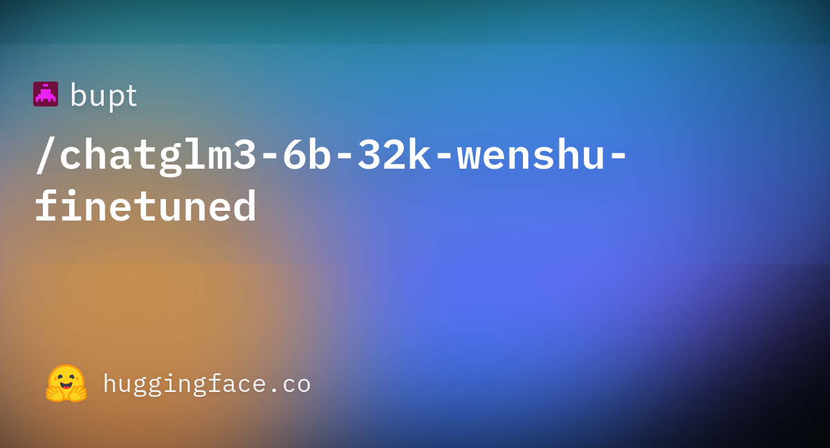 bupt/chatglm3-6b-32k-wenshu-finetuned at main