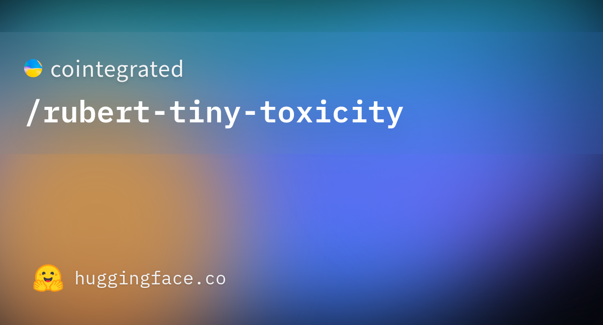 vocab.txt · cointegrated/rubert-tiny-toxicity at  01d80d41df1f78268880d9843947c5452d41ffc2