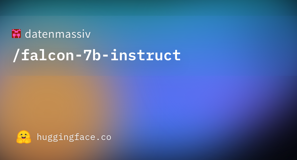 Datenmassiv/falcon-7b-instruct · Hugging Face