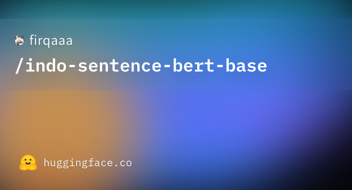 vocab.txt Â· firqaaa/indo-sentence-bert-base at  e540375a127470b7dffc6e8a8fa1a5aca75cadbb