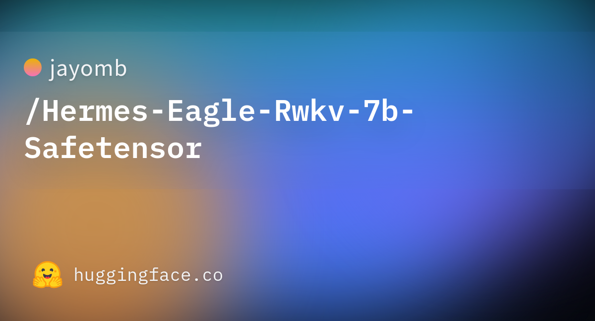 Jayomb/Hermes-Eagle-Rwkv-7b-Safetensor · Hugging Face