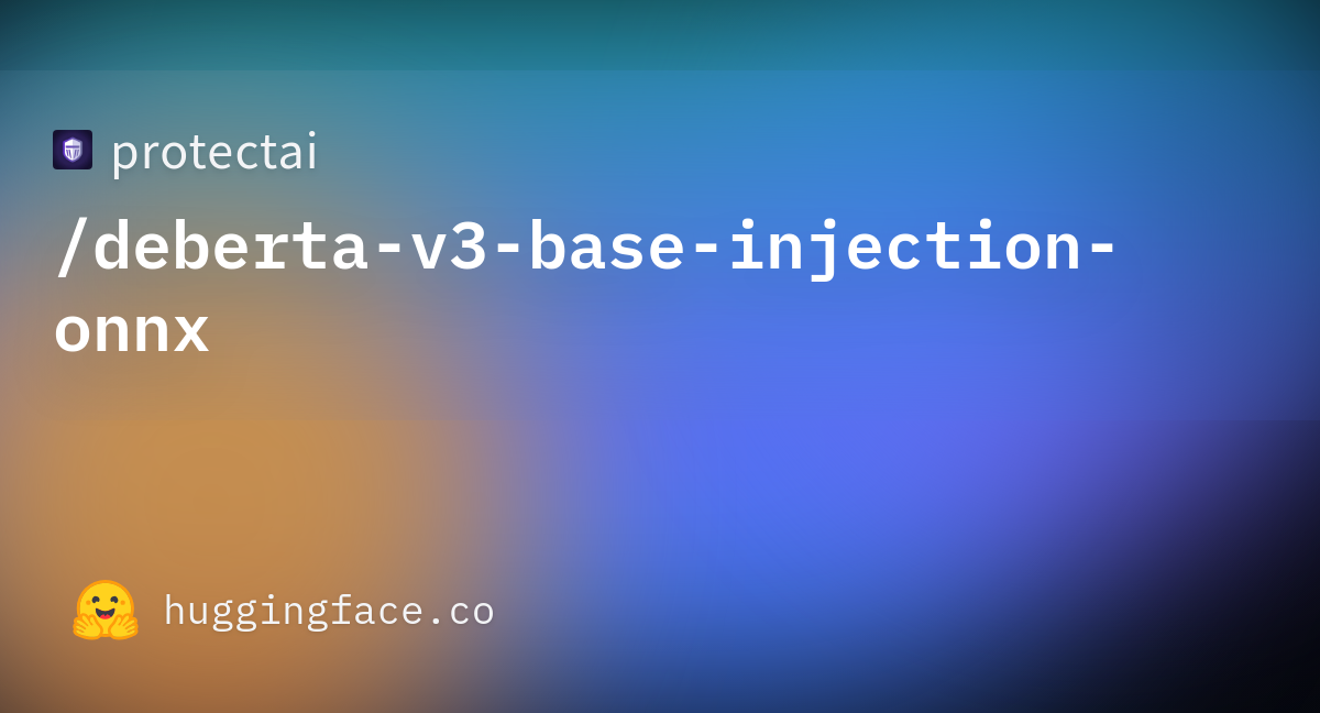 laiyer/deberta-v3-base-injection at main