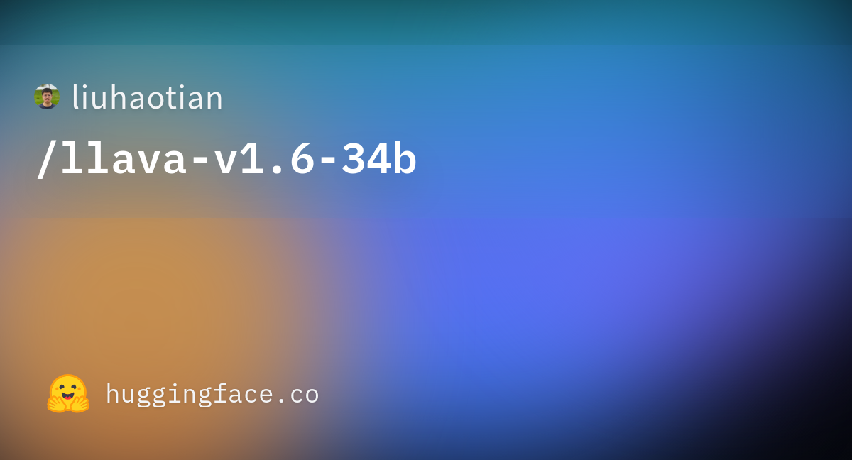 Liuhaotian/llava-v1.6-34b · Hugging Face