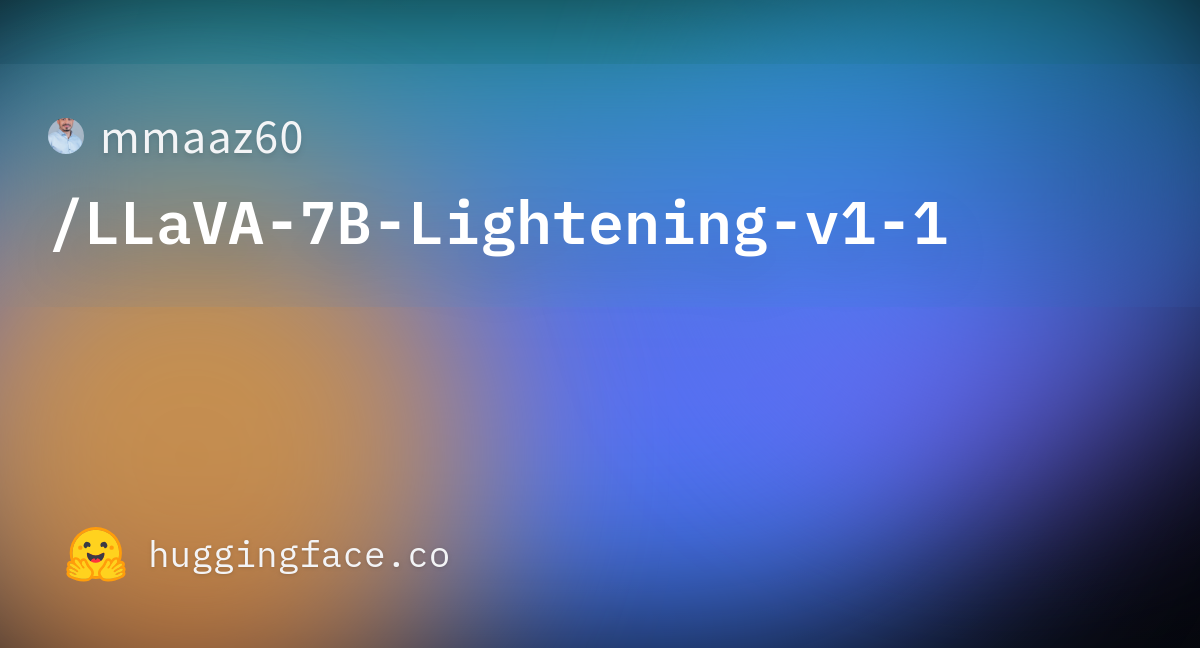 README.md · Mmaaz60/LLaVA-7B-Lightening-v1-1 At Main