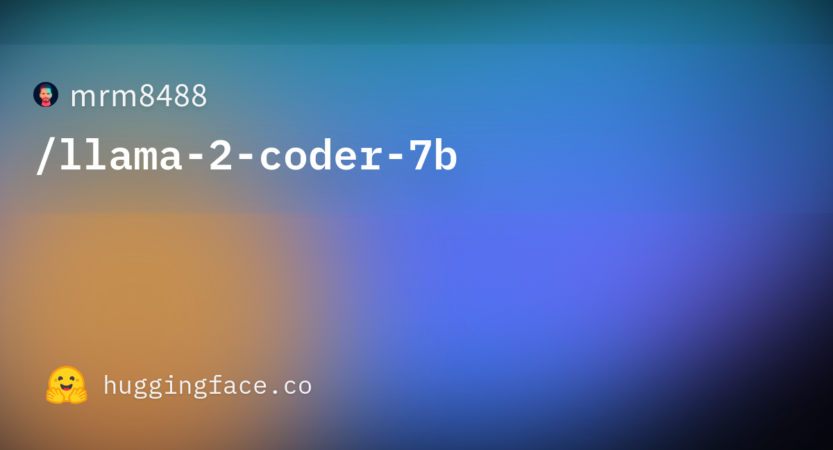 Mrm8488/llama-2-coder-7b At Main