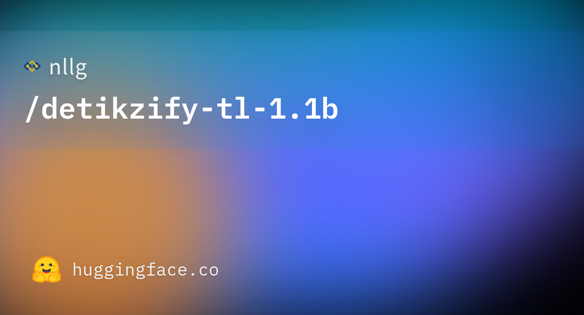 Nllg detikzify tl 1 1b hugging face