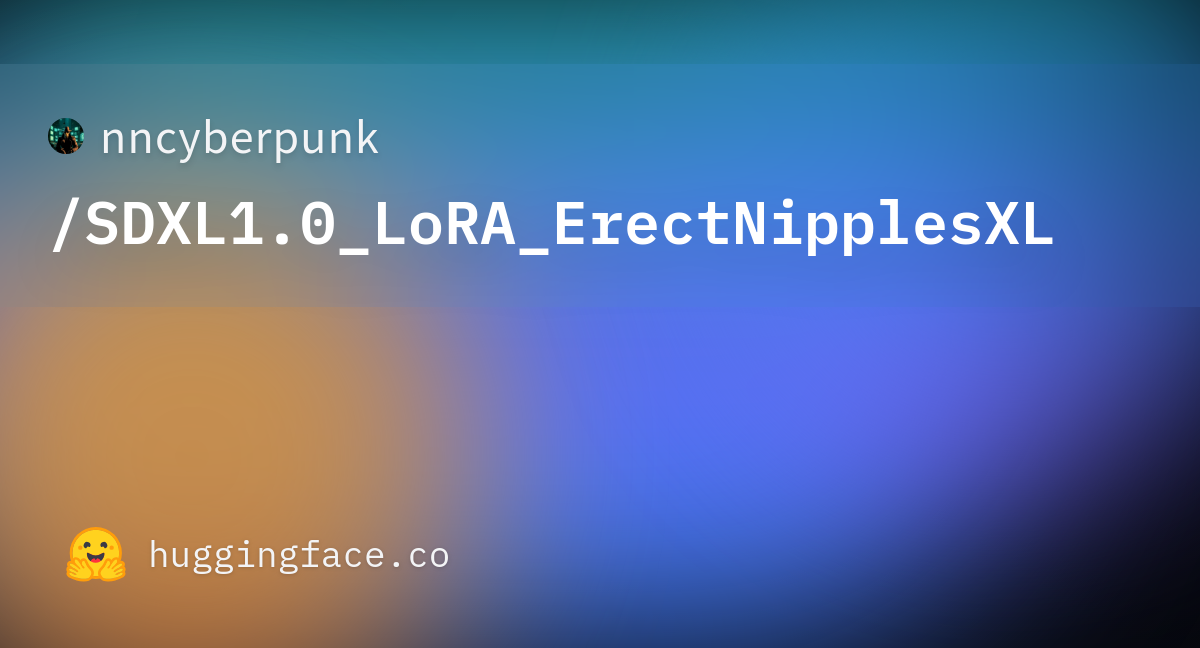 Nncyberpunk Lora Erect Nipples Xl At Main