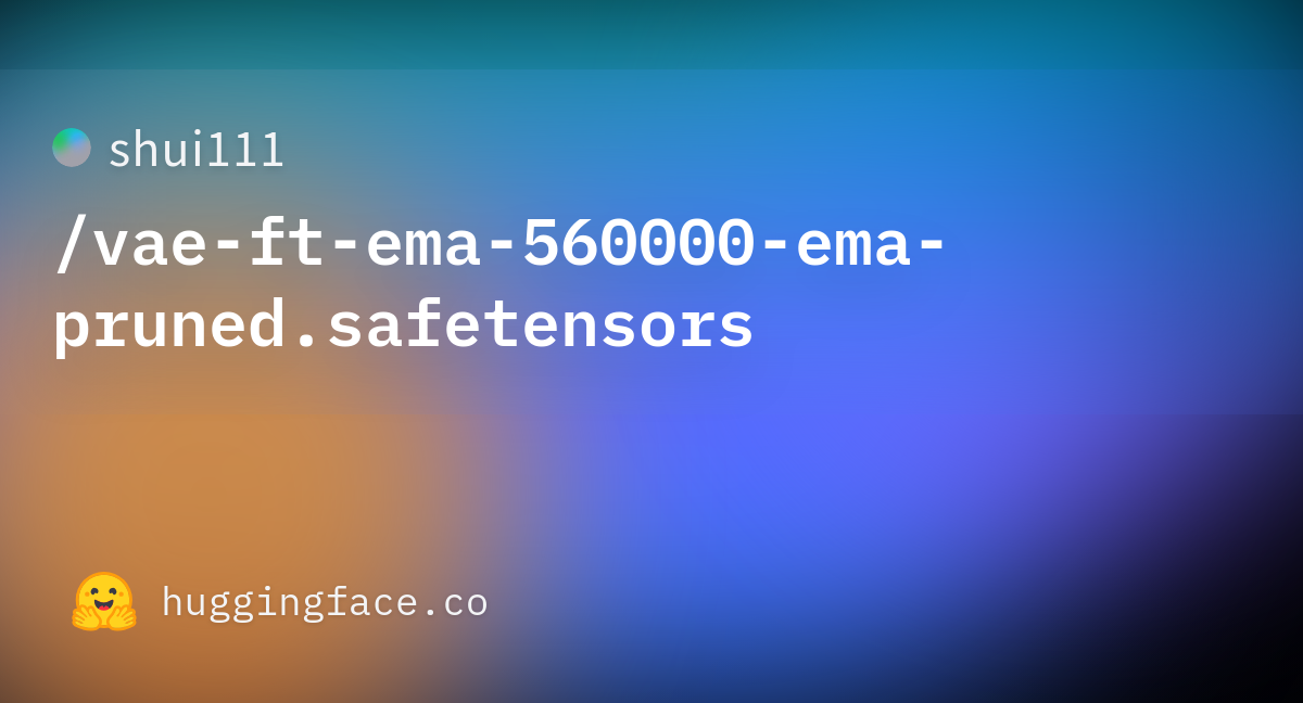 Upload vae ft ema 560000 ema pruned safetensors shui111 vae ft ema