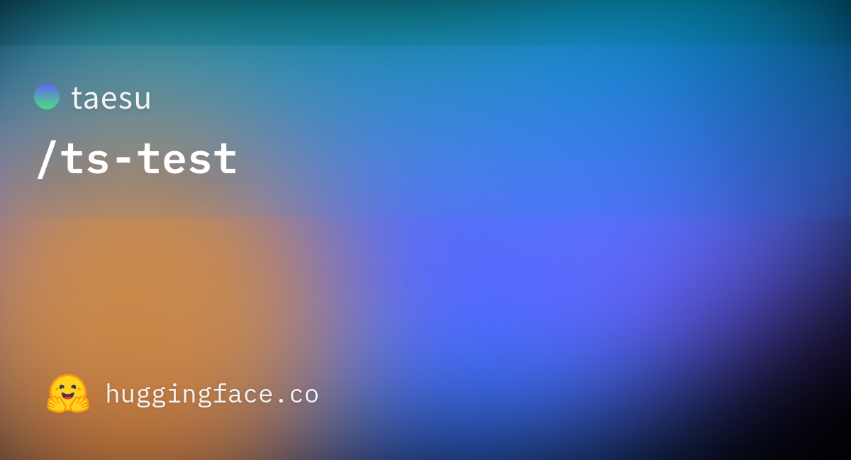 tokenizer.json · taesu/ts-test at main