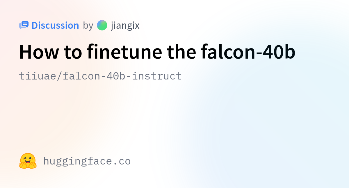 I'm currently running falcon-40b-instruct. Comment anything you