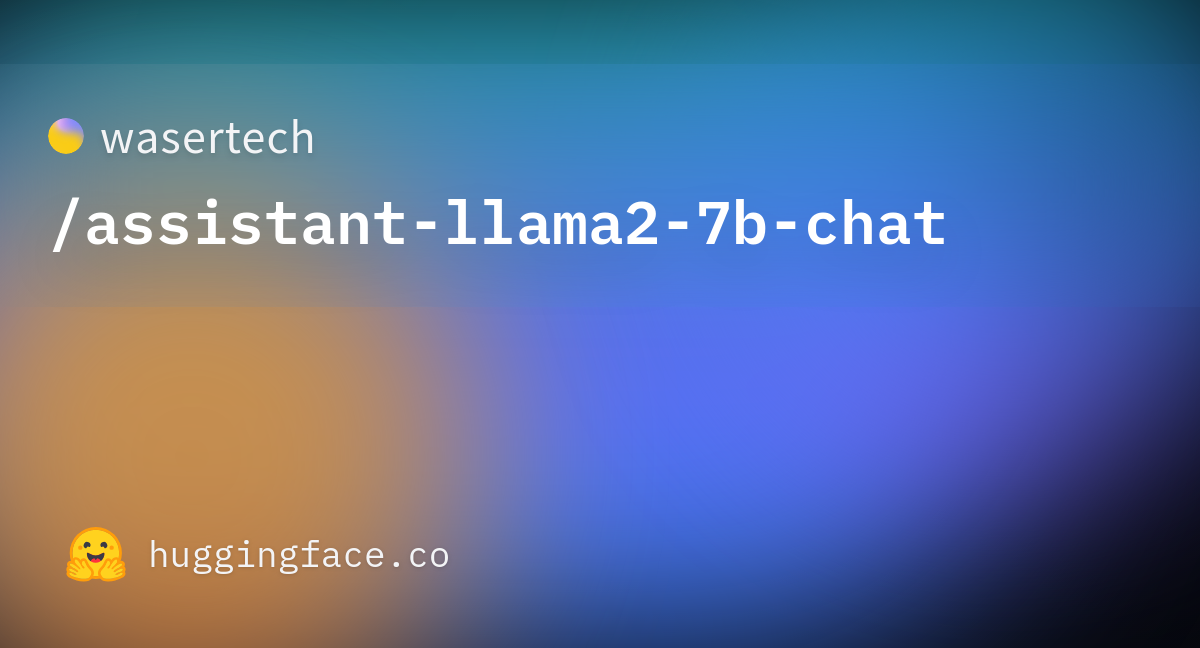 Wasertech/assistant-llama2-7b-chat · Hugging Face