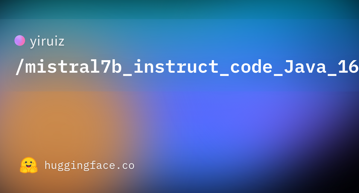 yiruiz/mistral7b_instruct_code_Java_16bit · Hugging Face