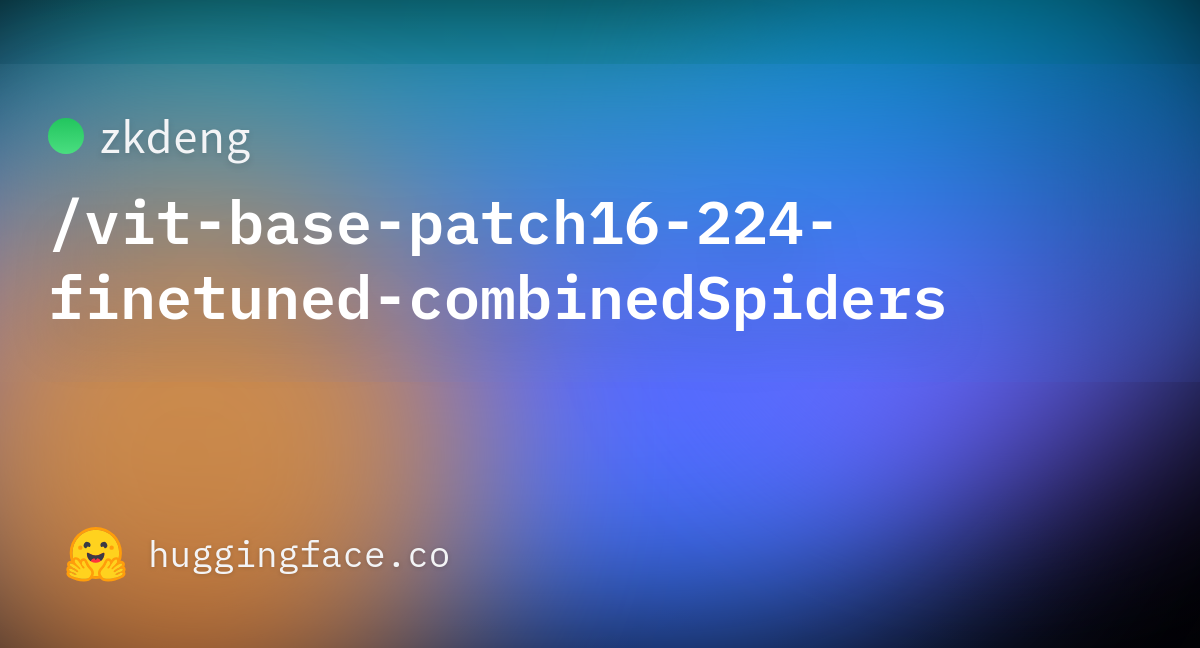 Zkdeng/vit-base-patch16-224-finetuned-combinedSpiders · Hugging Face