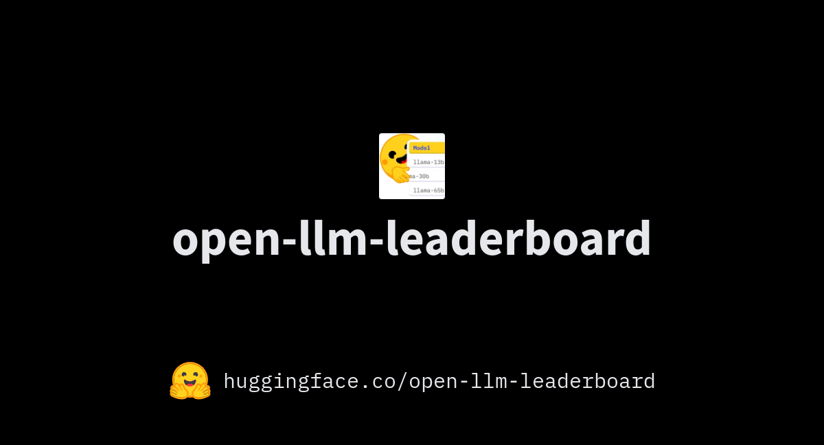 Open Llm Leaderboard Open Llm Leaderboard