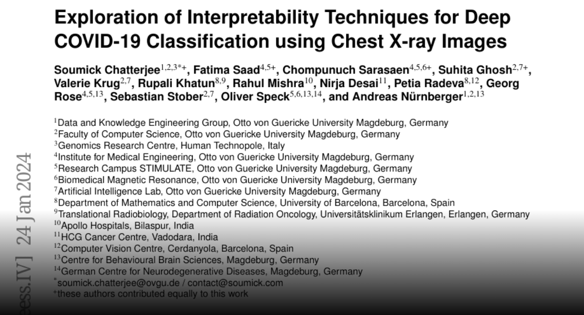 Paper page - Exploration of Interpretability Techniques for Deep COVID ...