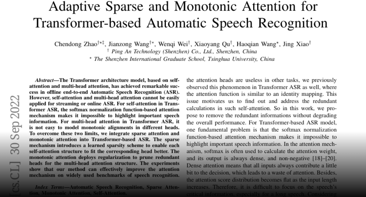 Paper page adaptive sparse and monotonic attention for transformer