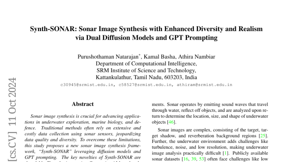 Synth-SONAR: Sonar Image Synthesis with Enhanced Diversity and Realism via Dual Diffusion Models and GPT Prompting