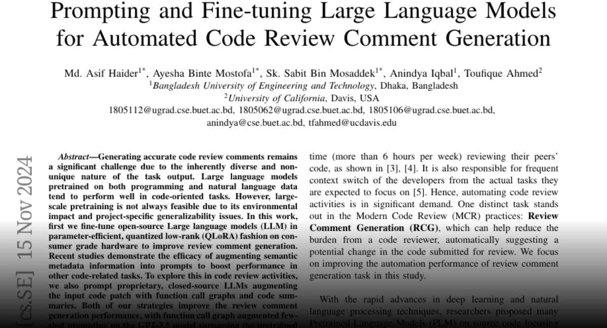 Paper page - Prompting and Fine-tuning Large Language Models for ...
