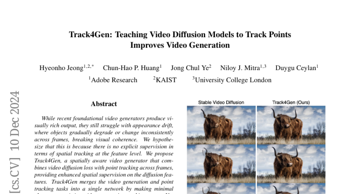 Track4Gen: Teaching Video Diffusion Models to Track Points Improves Video Generation