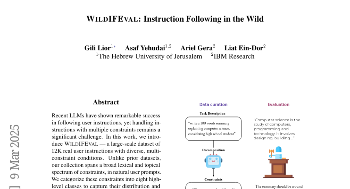 WildIFEval: Instruction Following in the Wild