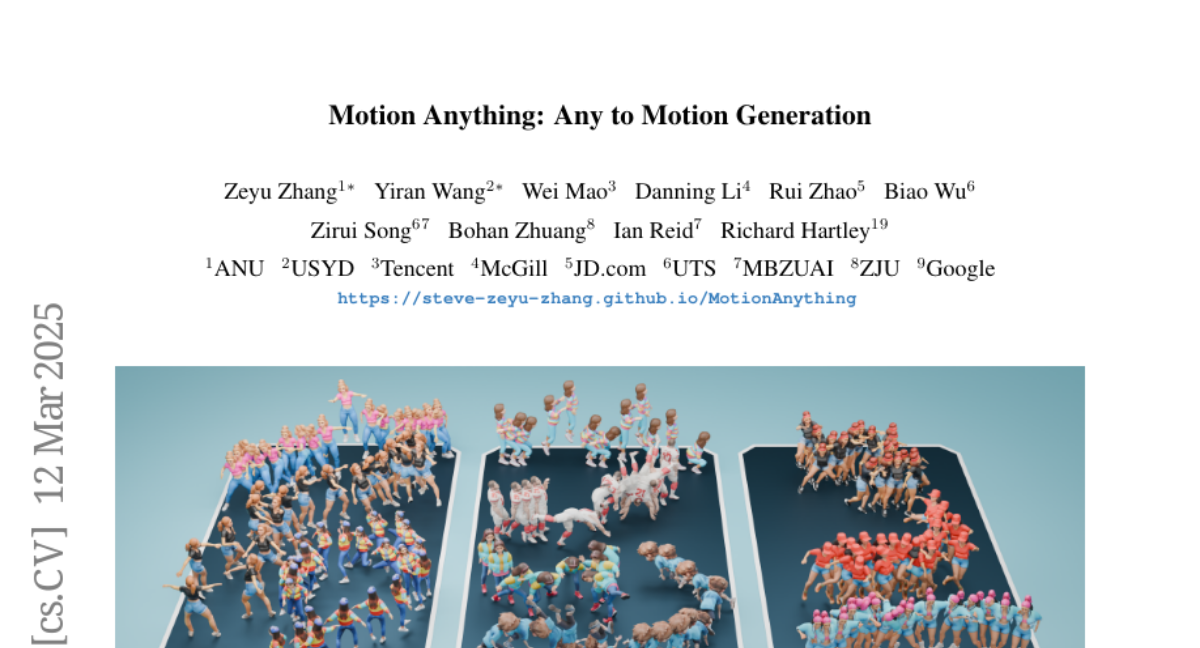 Motion Anything: Any to Motion Generation