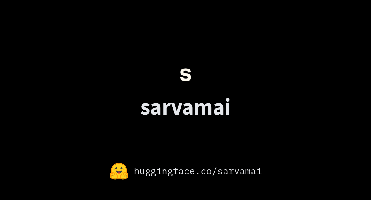 Sarvamai (Sarvam AI)