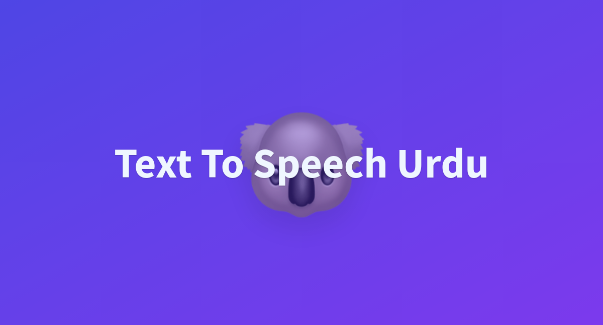 text to speech voices urdu