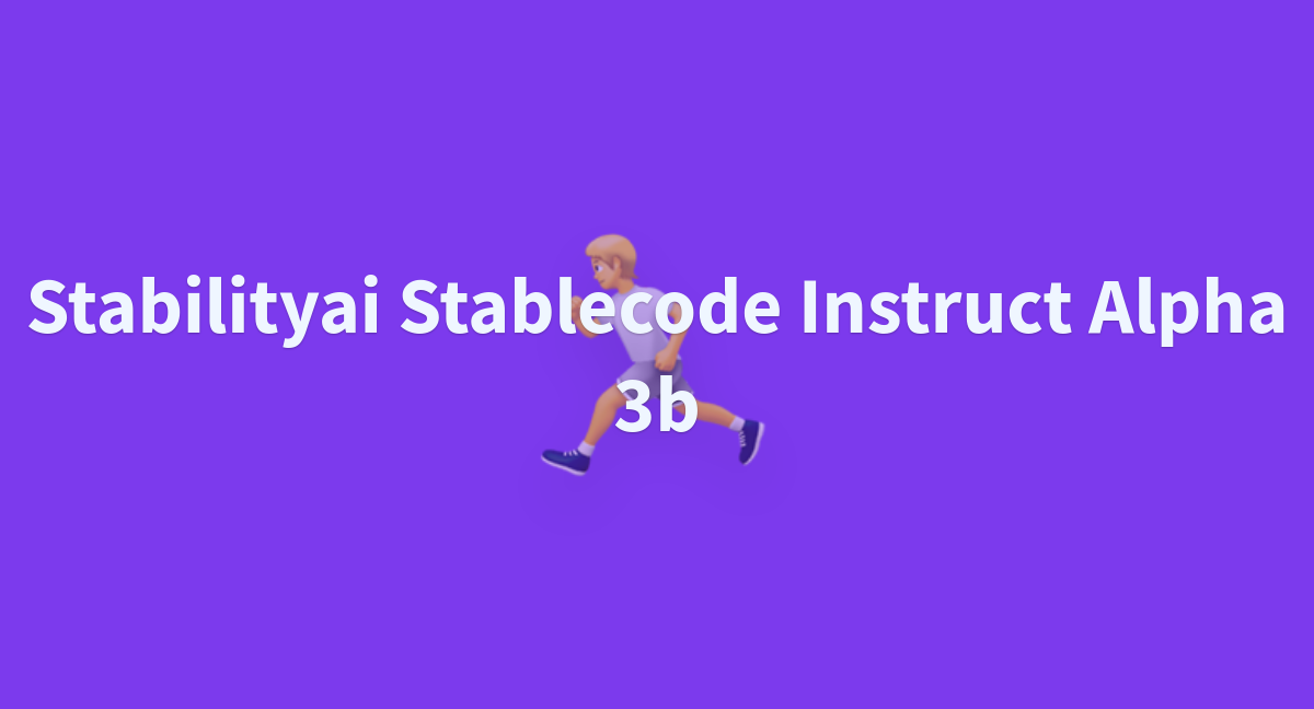 Avillex/stabilityai-stablecode-instruct-alpha-3b At Main