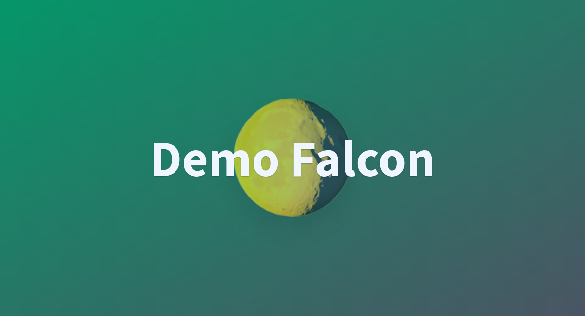 Demo Falcon - a Hugging Face Space by BRS1000