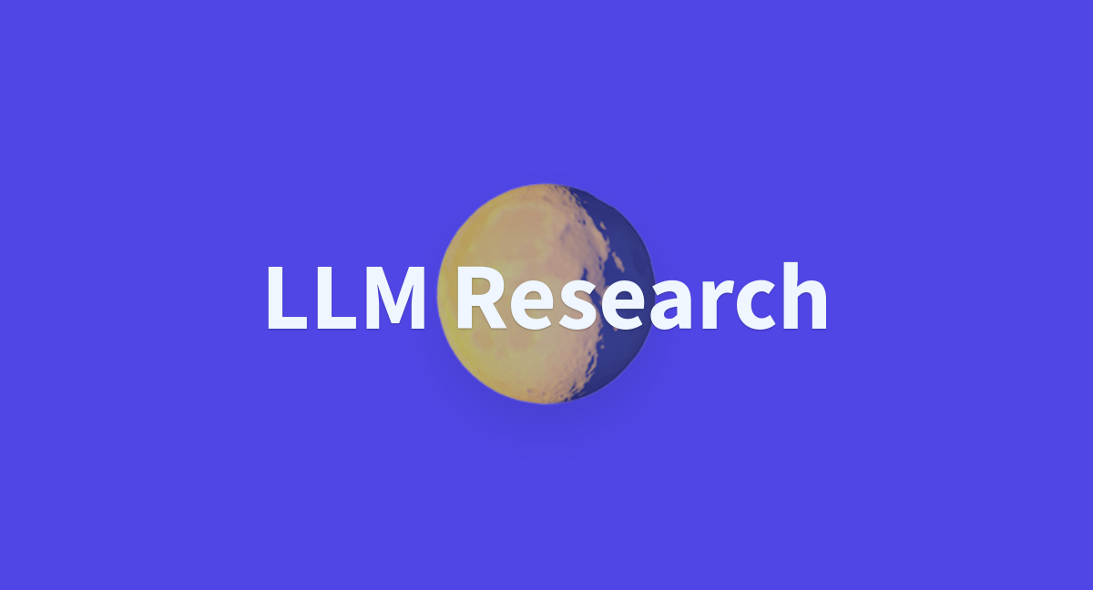 llm research