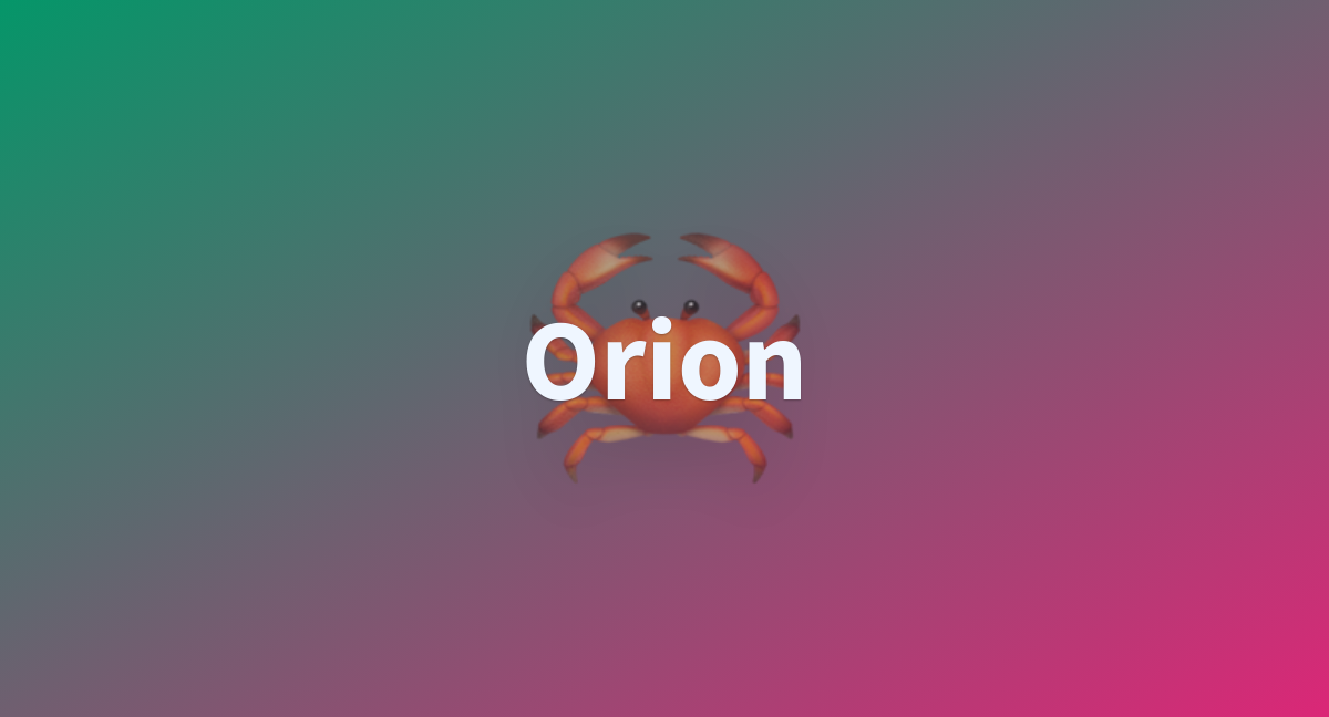 Orion - a Hugging Face Space by Byju