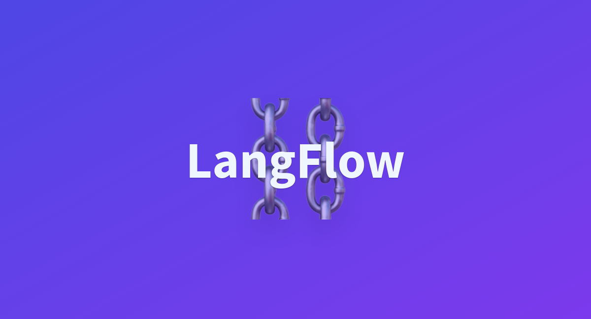 LLM 애플리케이션을 만들어봅시다! Langflow