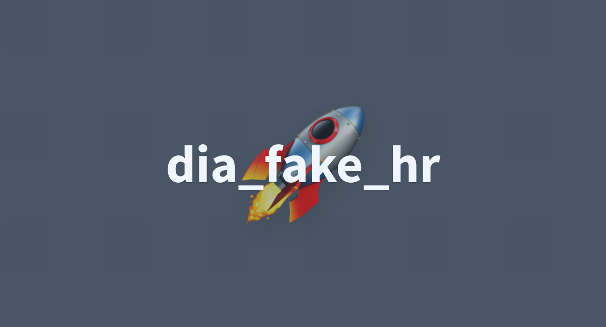 dia fake hr a Hugging Face Space by Eganjm dia fake hr a Hugging Face Space by Eganjm