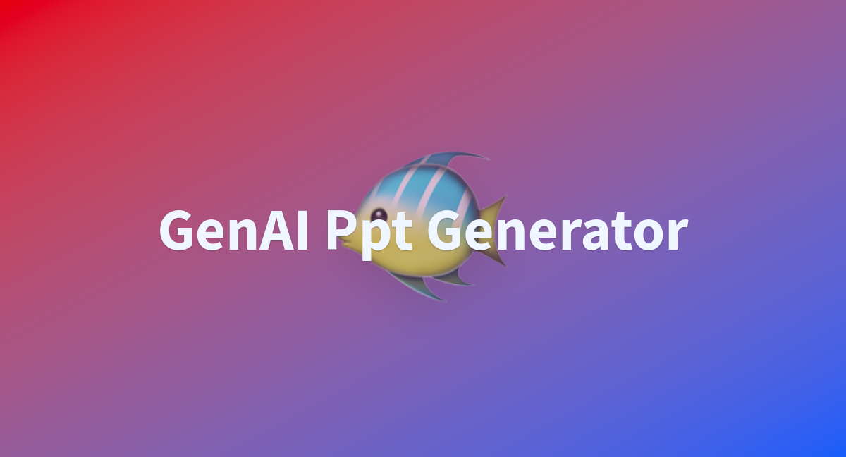 Genai ppt generator a hugging face space by heng666