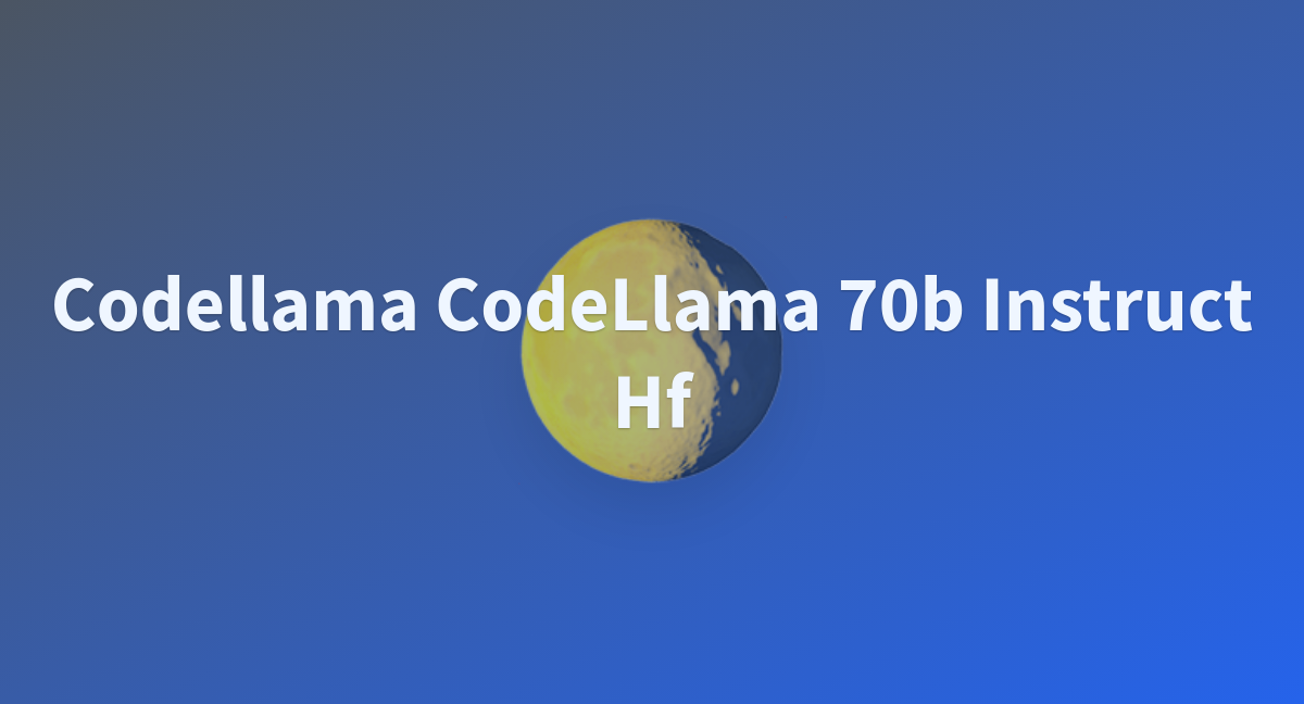 Hitarth0710/codellama-CodeLlama-70b-Instruct-hf At Main