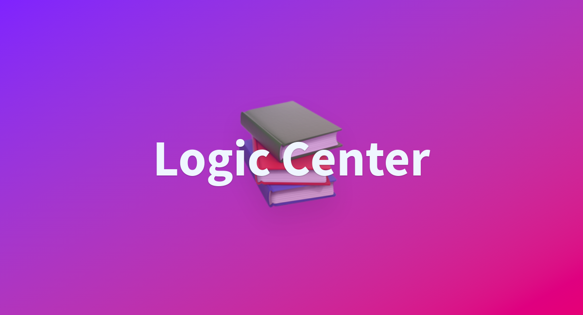 Logic Center - a Hugging Face Space by IntelliStock