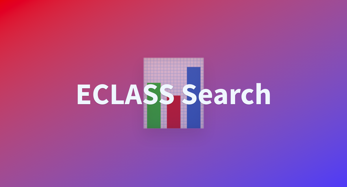 Eclass search a hugging face space by jobeer