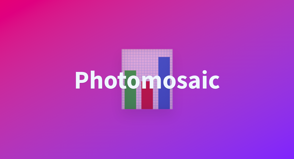 Photomosaic a hugging face space by kozlak