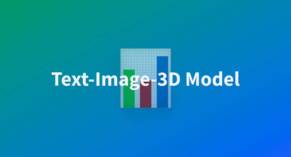 text to 3d model huggingface