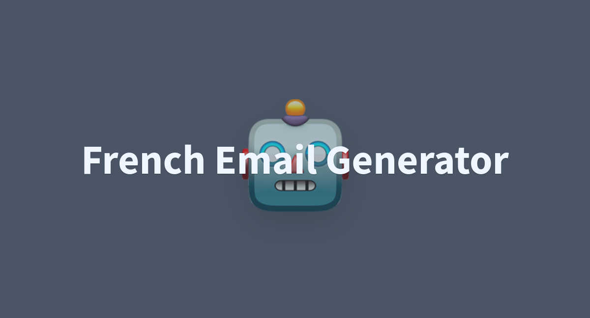 französische email