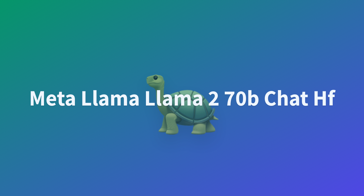 Meta Llama Llama 2 70b Chat Hf - A Hugging Face Space By Mr00Magician