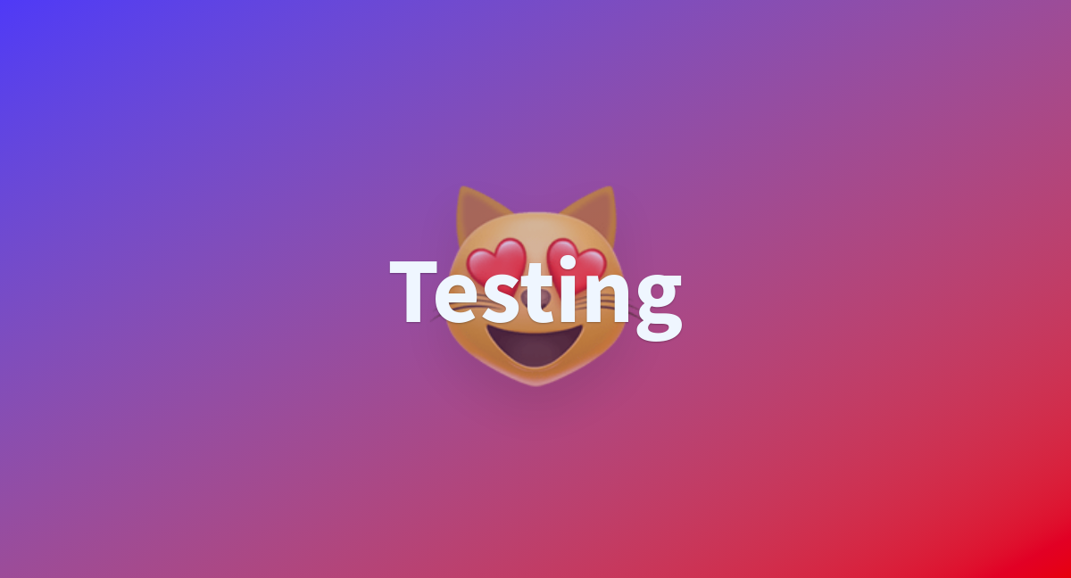 Testing a hugging face space by nimmyjoby